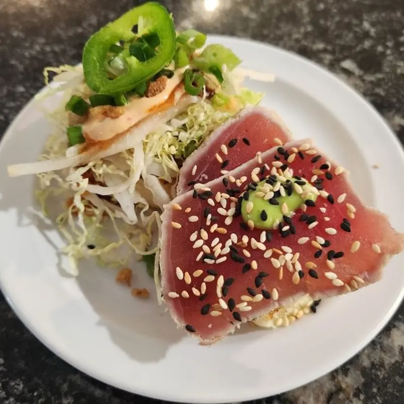 Single Ahi Tuna Slider