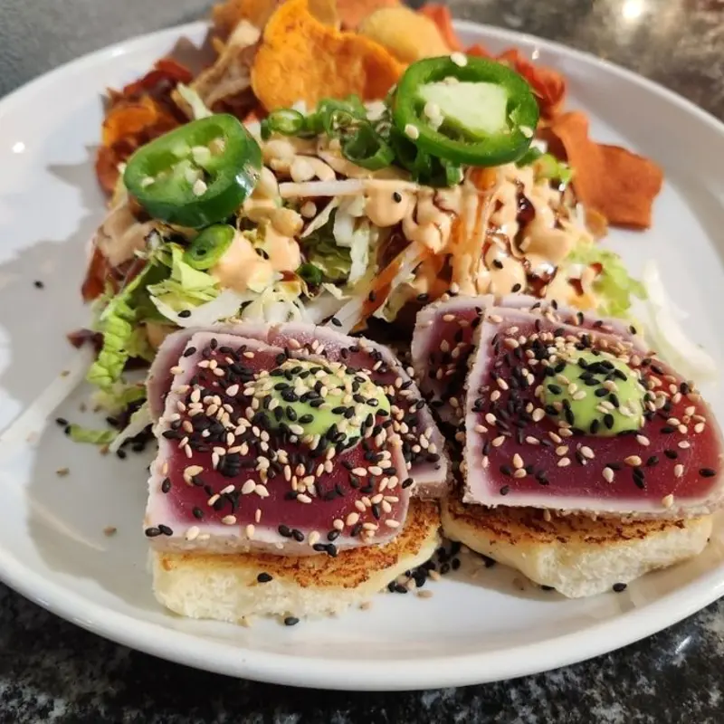 Two(2) Ahi Tuna Sliders