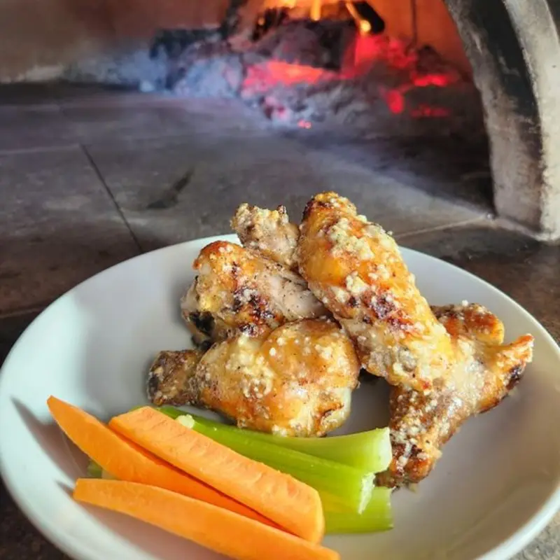 Wood Fire Chicken Wings at Brew Garden Tap House and Eatery
