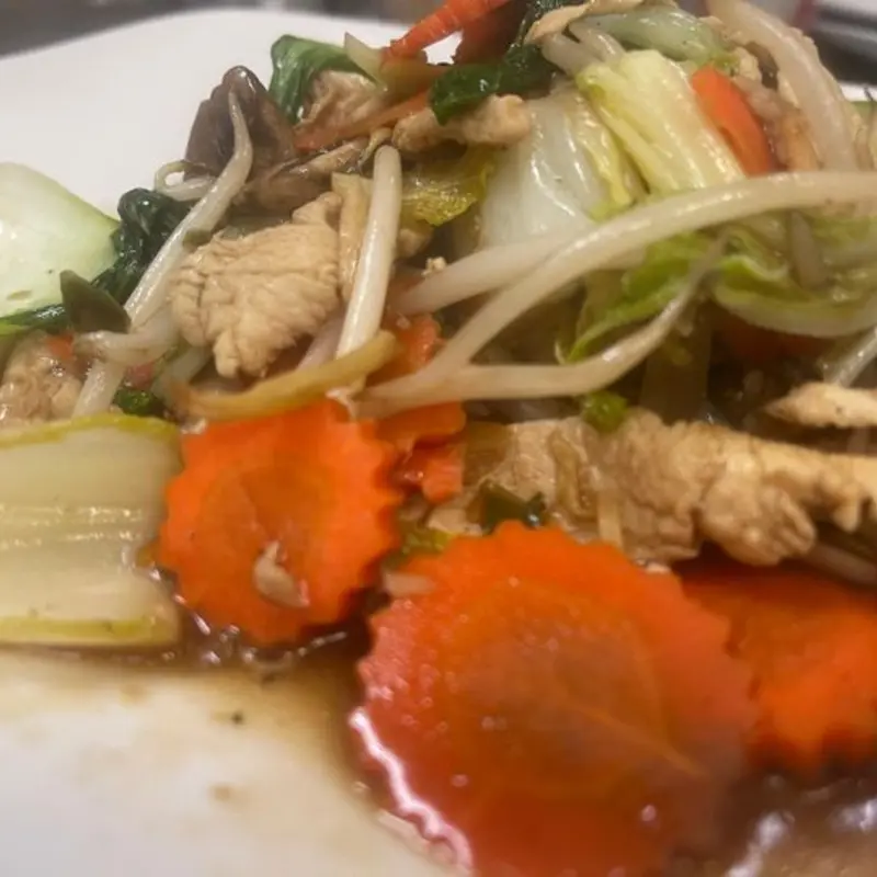 LUNCH - Ginger Vegetable Medley at Grace Thai Downtown - Chandler 11 W. Boston St. # 5