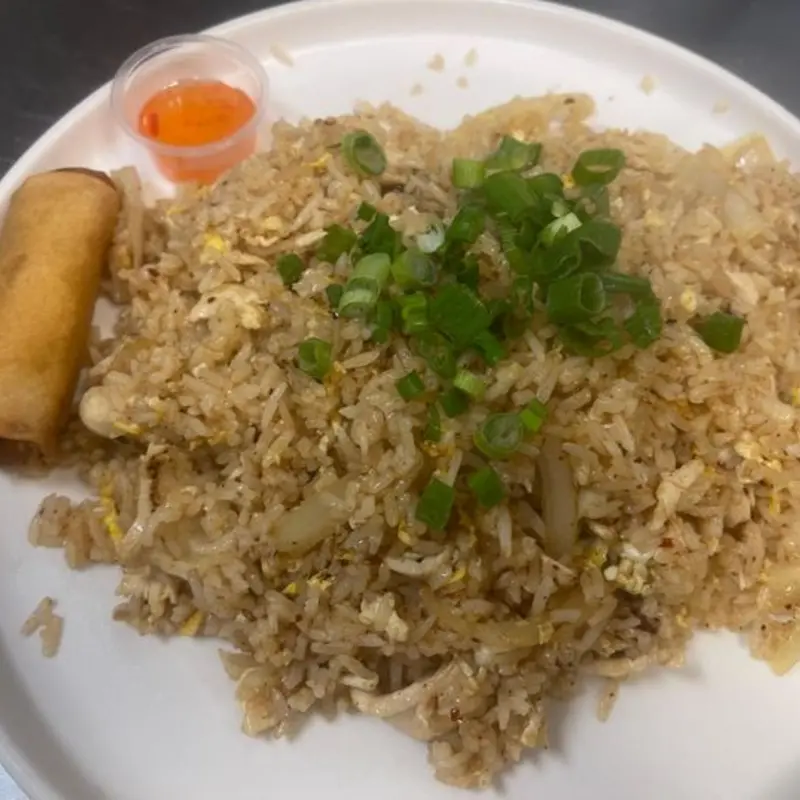 LUNCH - Thai Fried Rice at Grace Thai Downtown - Chandler 11 W. Boston St. # 5