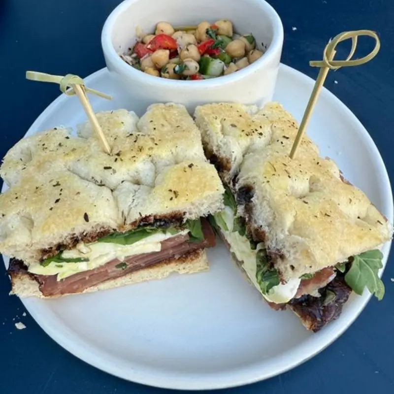 Prosciutto & Arugula Sandwich at George & Gather