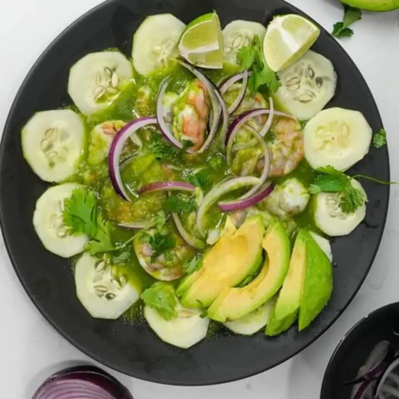 Camarones Aguachiles at Mexico Magico Restaurant and Cantina