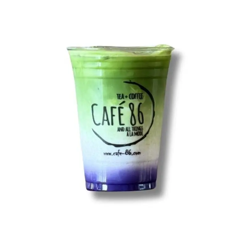 Ube Matcha Latte at FG-Cafe 86 - Chandler