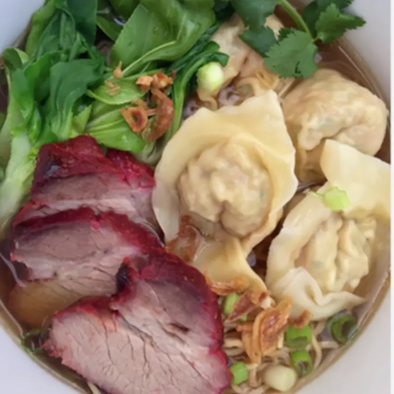 N9/ Wonton Noodle Soup - Mì Hoành Thánh Xá Xíu at Cyclo Vietnamese Cuisine 1919 W Chandler Blvd