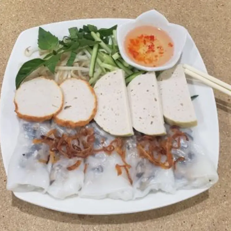 Vietnamese Rice Rolls - Banh Cuon