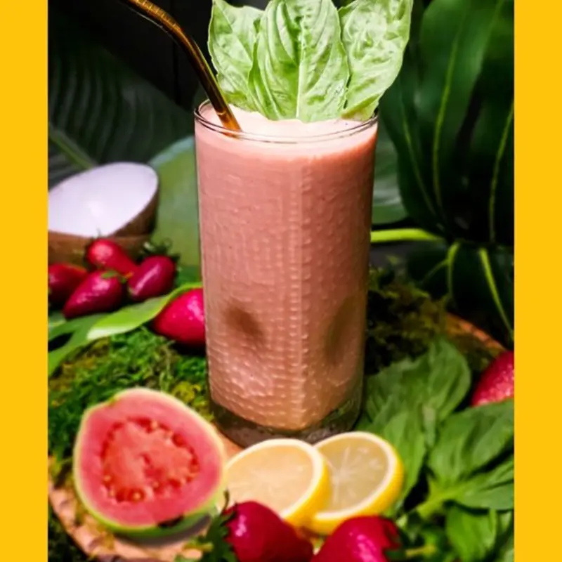 2. Basil Tropical Twist at Spiced Up Smoothie Bar