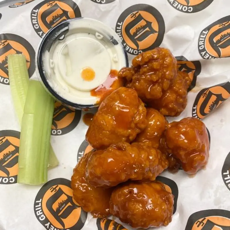 8 Ct Boneless Wings at Detroit Coney Grill 1422 W Warner DCG Gilbert