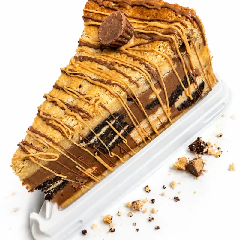Chocolate Peanut Butter Cookie Pie