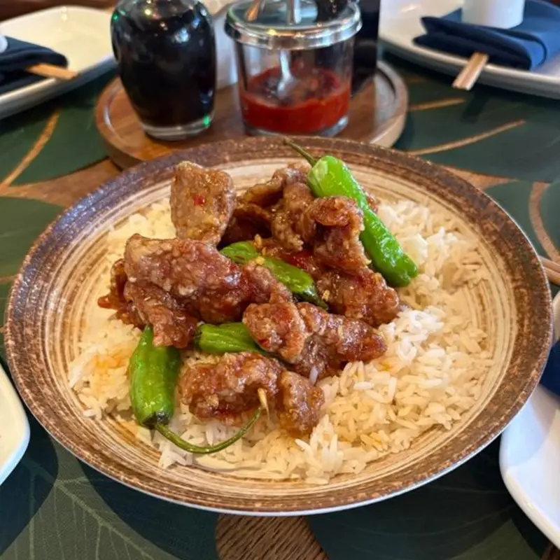 Lunch General Tso's Beef