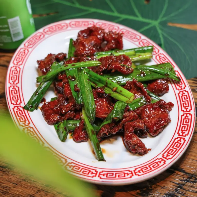 Lunch Mongolian Beef at PJK Neighborhood Chinese