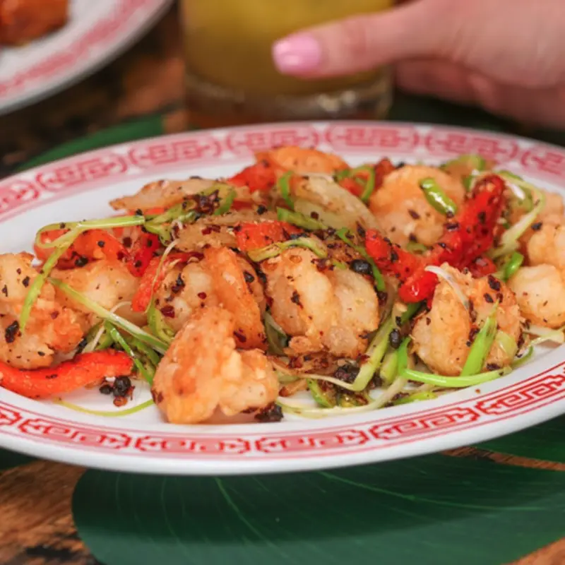 Lunch Salt Pepper Shrimp