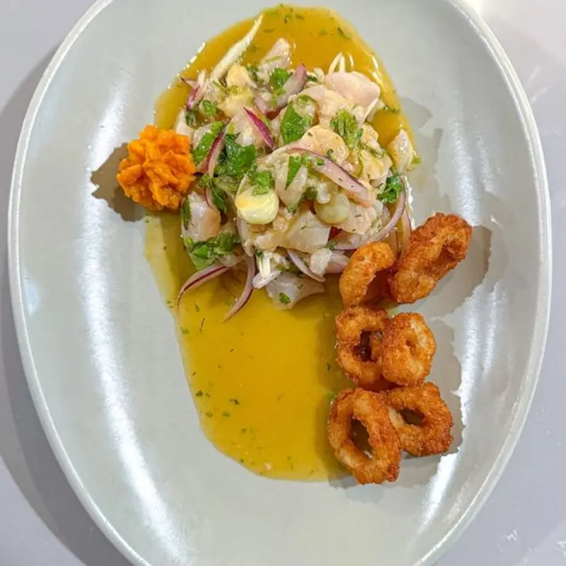 Ceviche de Corvina Carretillero at Unidos Restaurant Naples-SMB 1 - 9th ST SOUTH