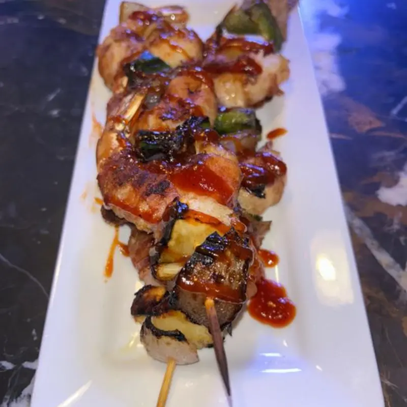 BBQ Bacon Wrapped Shrimp App