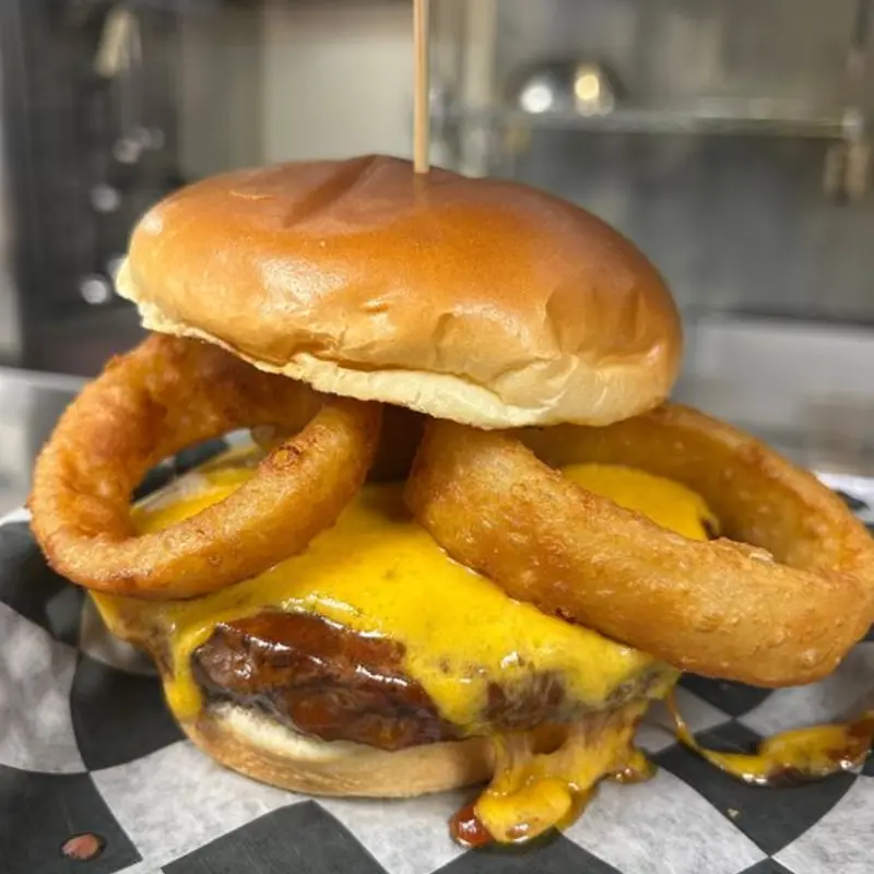 Cowboy Burger at Old Town Saloon-Naples 600 Goodlette-Frank Road