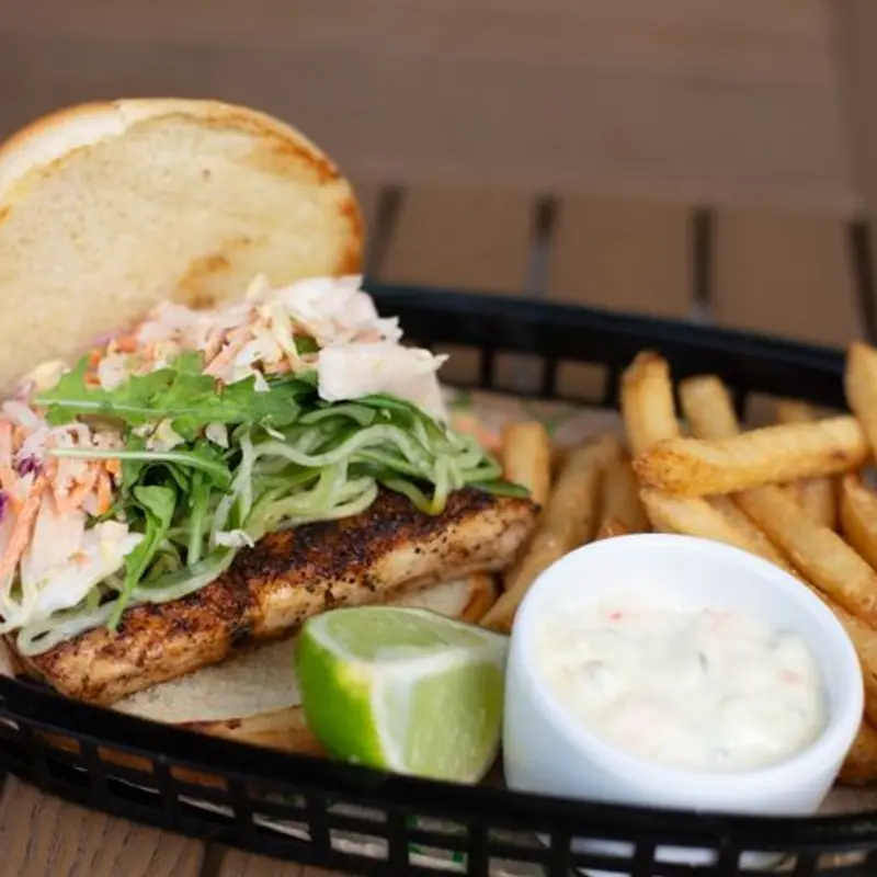 Grilled Mahi Sandwich
