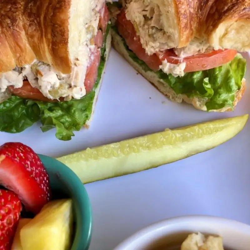 Chicken Salad Croissant at Skillets Restaurant