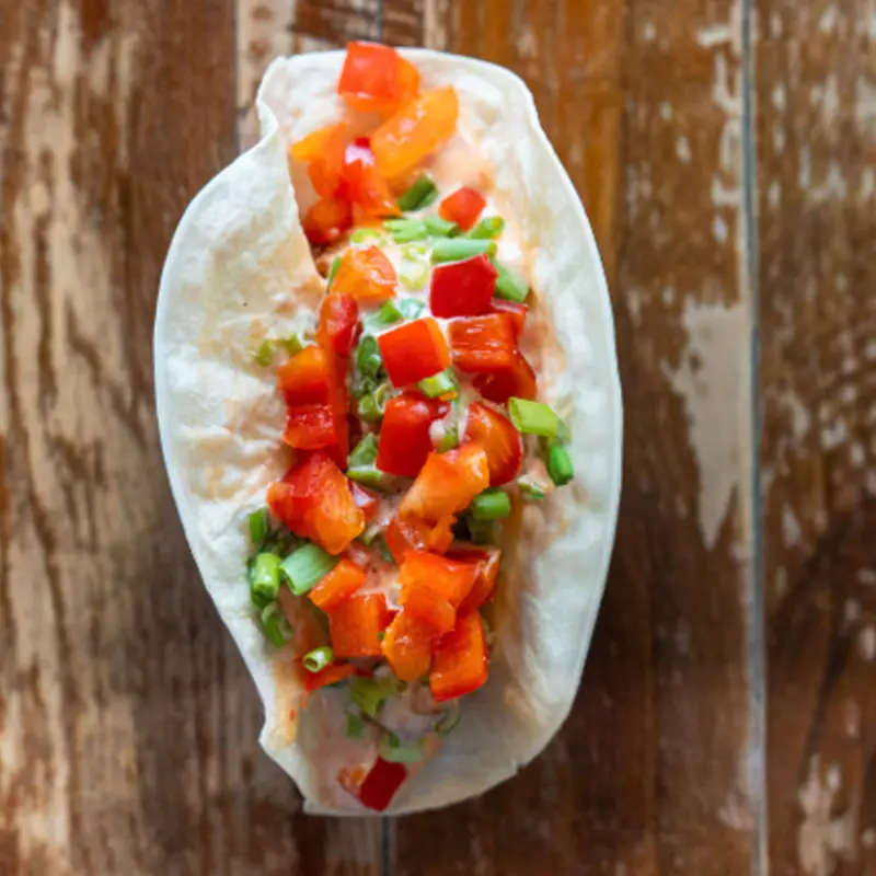 Bang Bang Chicken Taco at Tacos & Tequila - Davis