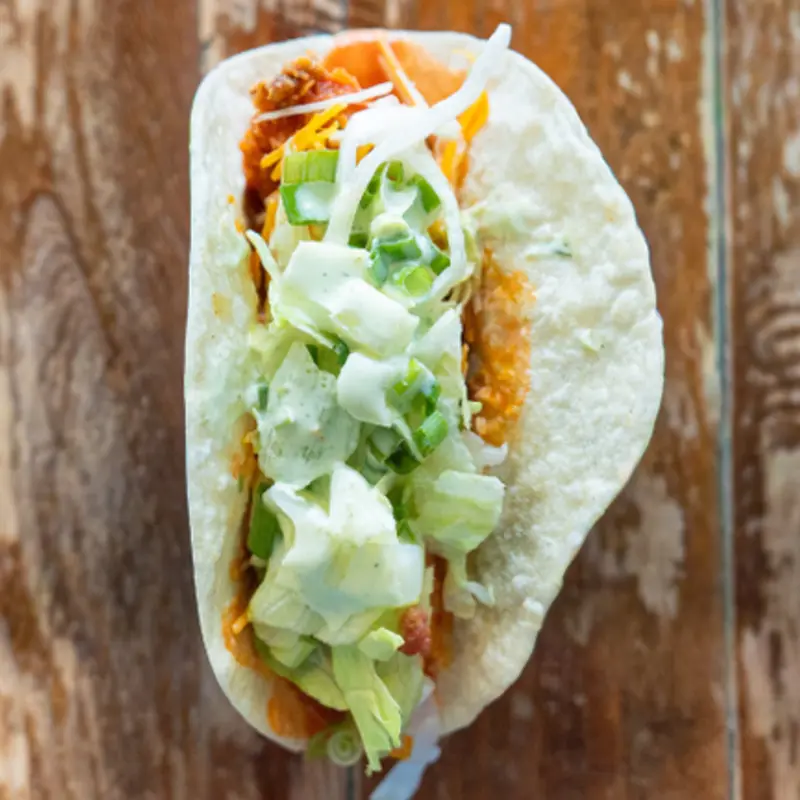 Buffalo Taco at Tacos & Tequila - Davis