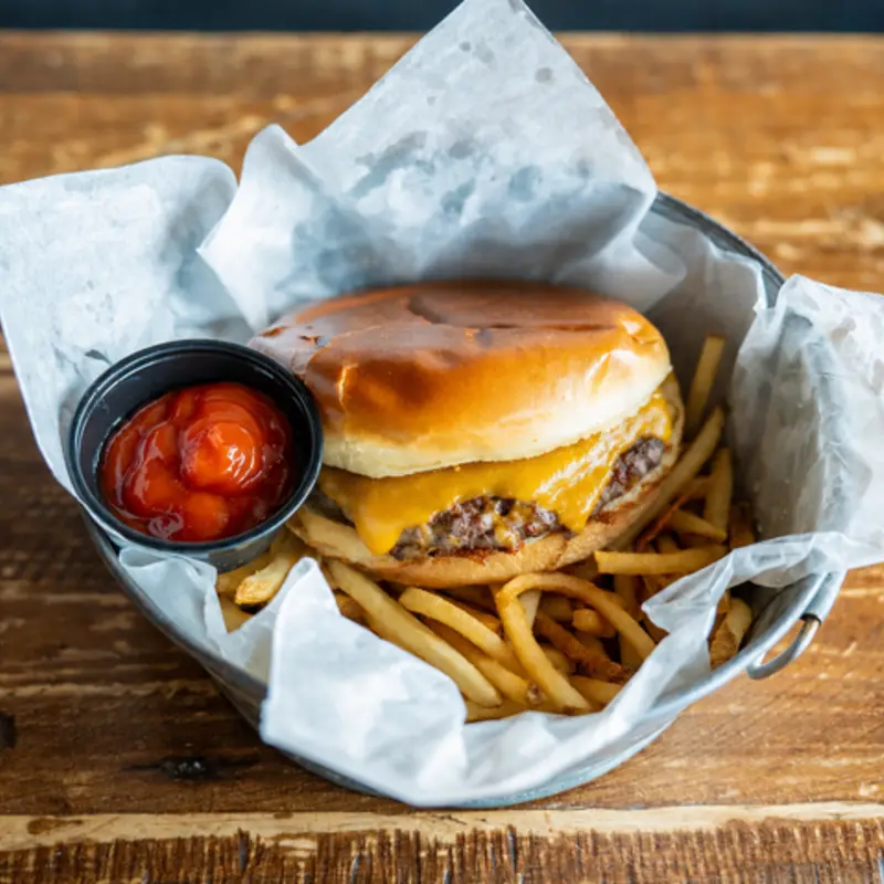 Kid Cheeseburger at Tacos & Tequila - Davis