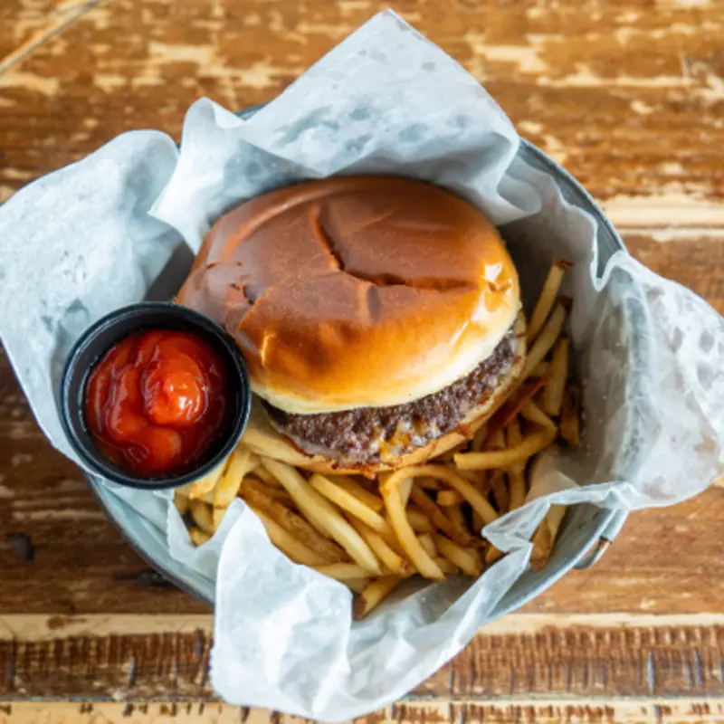 Kid Hamburger at Tacos & Tequila - Davis