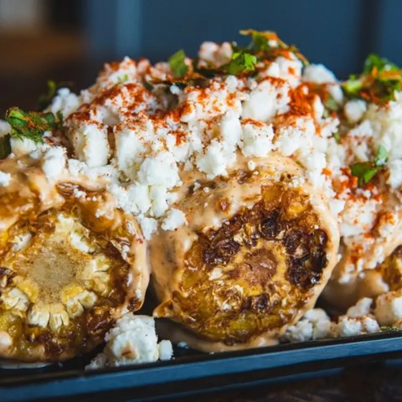 Mexican Street Corn at Food + Beer - Rosemary