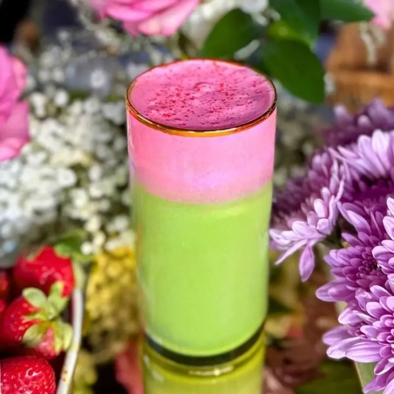 Strawberry Matcha