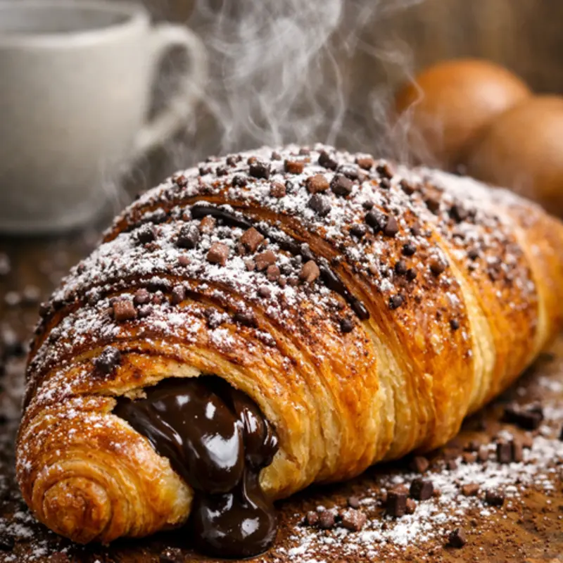 Chocolate Cornetto at Benè Italian Caffè 935 North Beneva Road, Unit 617