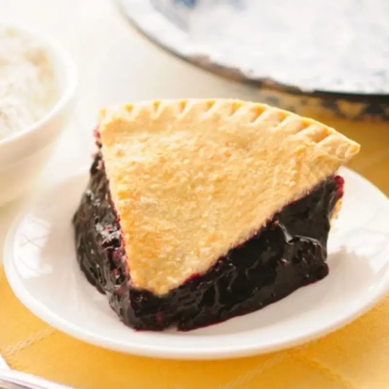 Blackberry Pie-Slice at Der Dutchman Sarasota