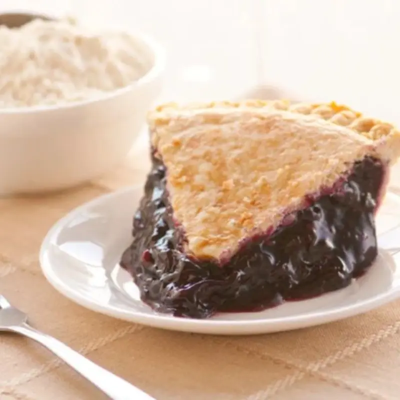 Blueberry Pie-Slice at Der Dutchman Sarasota
