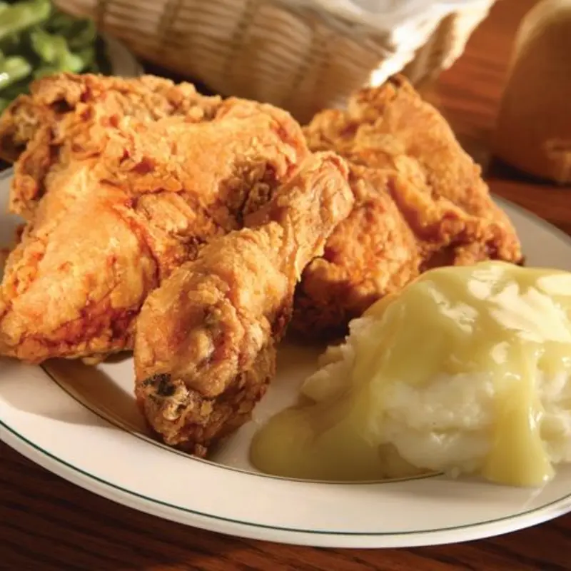 Broasted Chicken Dinner at Der Dutchman Sarasota