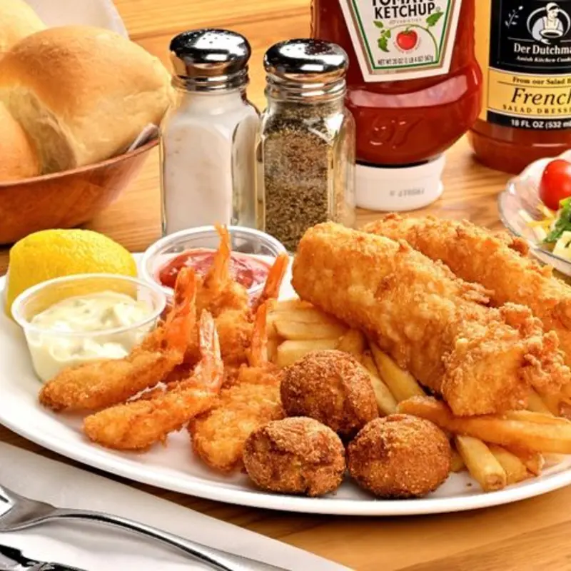 Seafood Platter at Der Dutchman Sarasota
