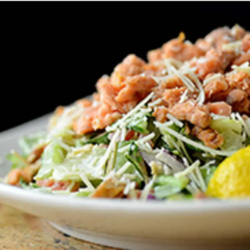 Chipotle Smoked Salmon Caesar Salad
