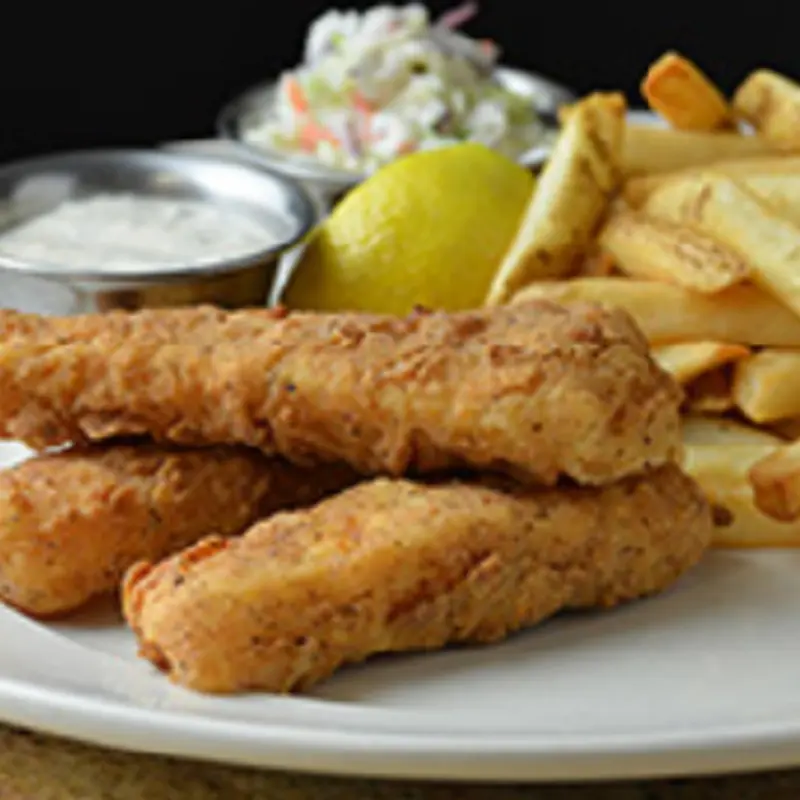 Lunch Fish and Chips at Connors Steak and Seafood Sarasota