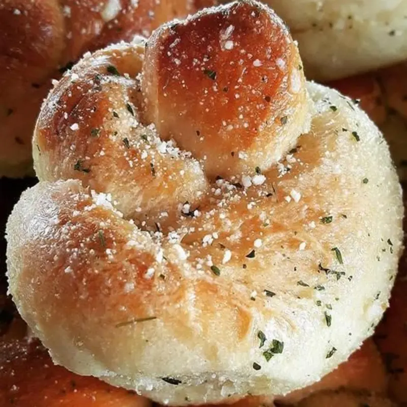 Single Garlic Knot at Solorzano's Pizza Webber St.