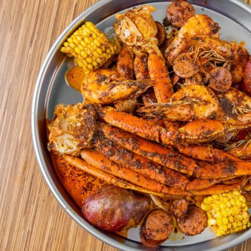 Combo Platter at Fish N Tails Oyster Bar
