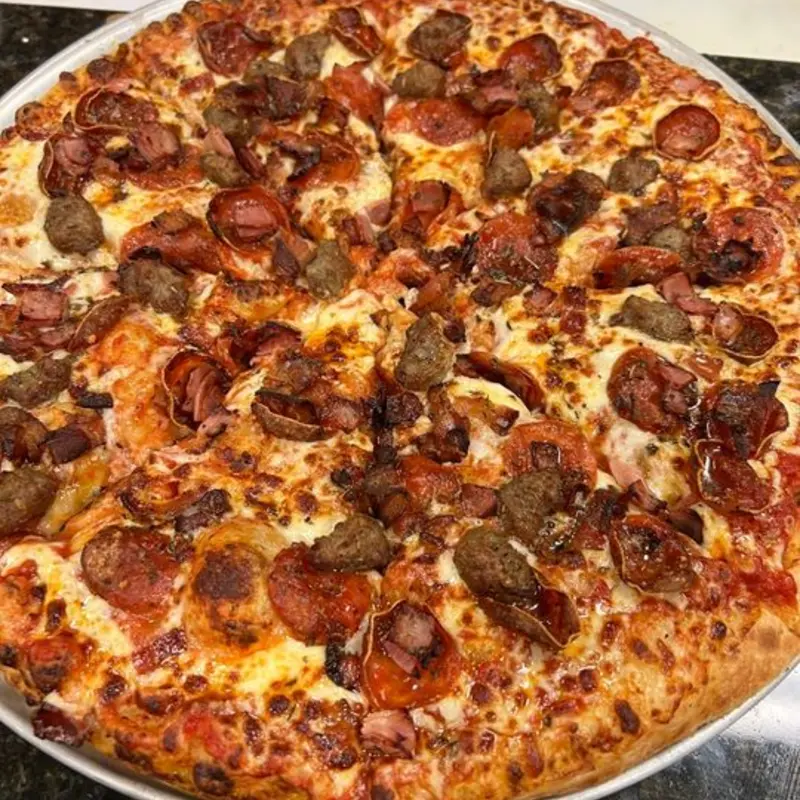 Carnivore Pizza at The Brass Tap McKinney TX #161