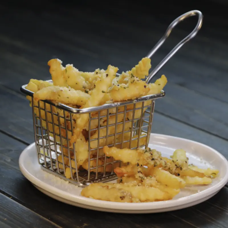 Gilroy Garlic Fries at The Brass Tap McKinney TX #161