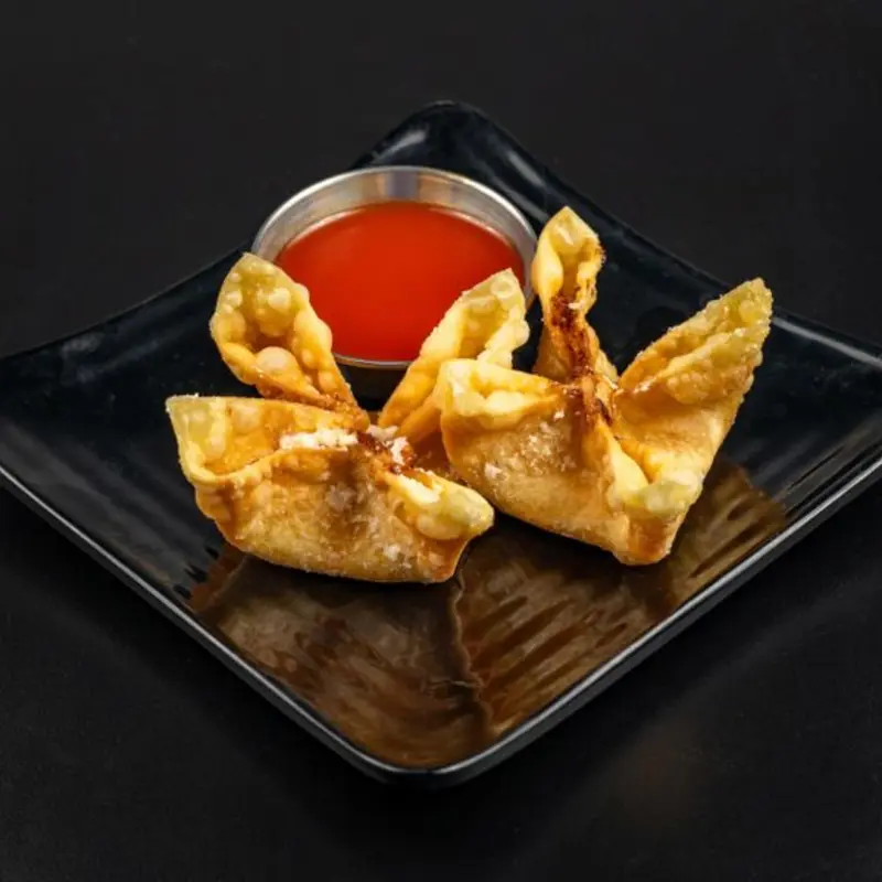 Crispy Crab Rangoon at Fire Bowl Cafe Mckinney Fire Bowl | Mckinney