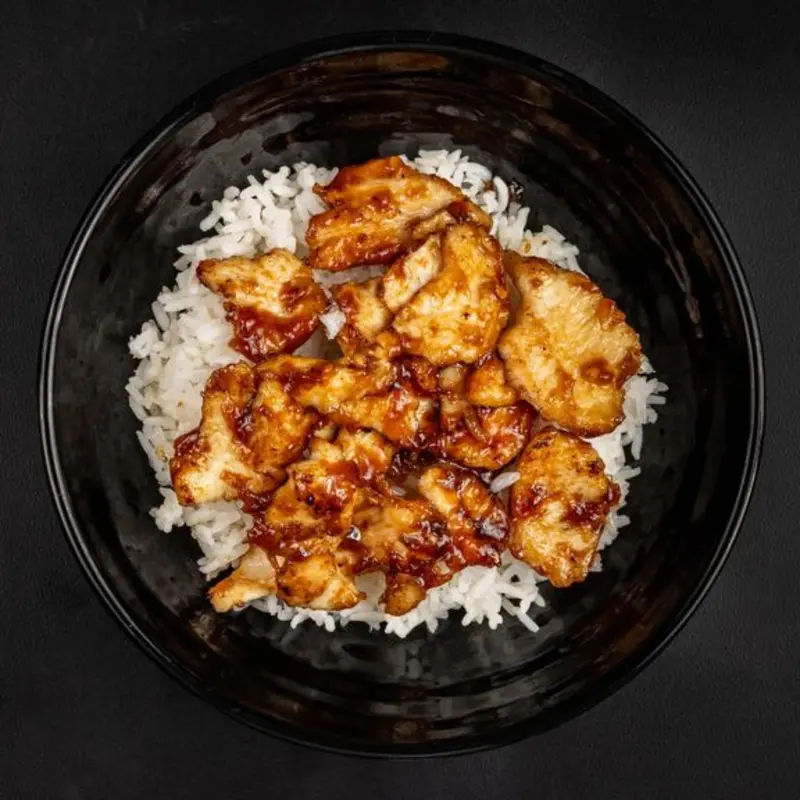 Kid's Teriyaki at Fire Bowl Cafe Mckinney Fire Bowl | Mckinney
