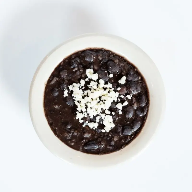 Side Black Beans at El Fenix - McKinney