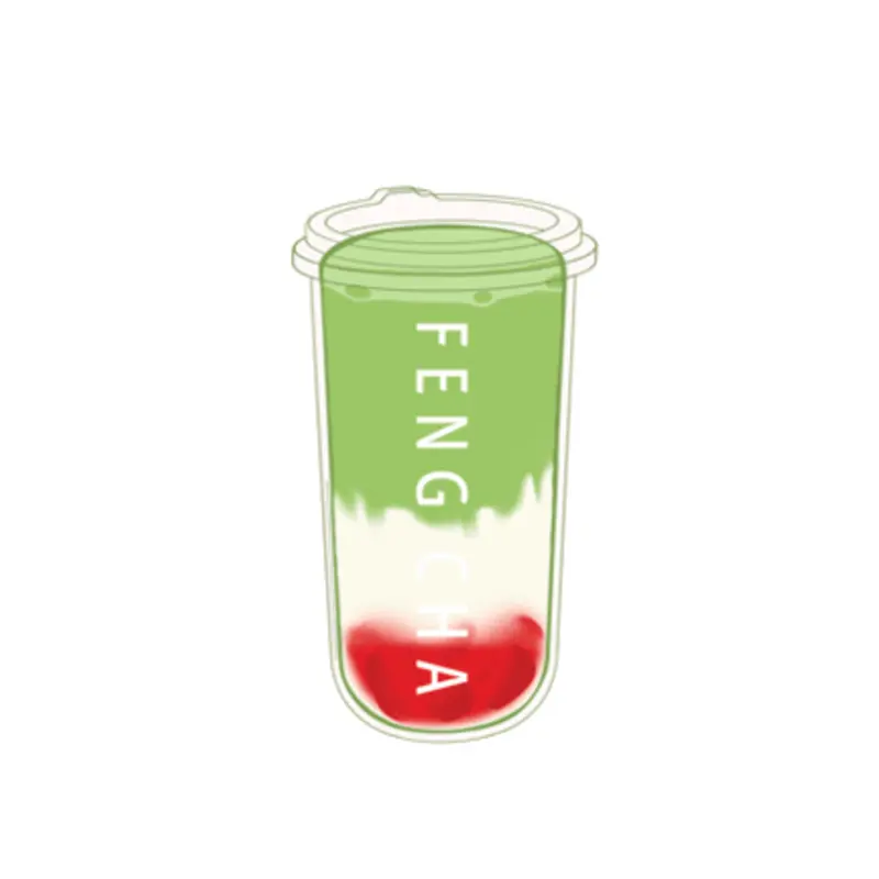 Strawberry Matcha Latte