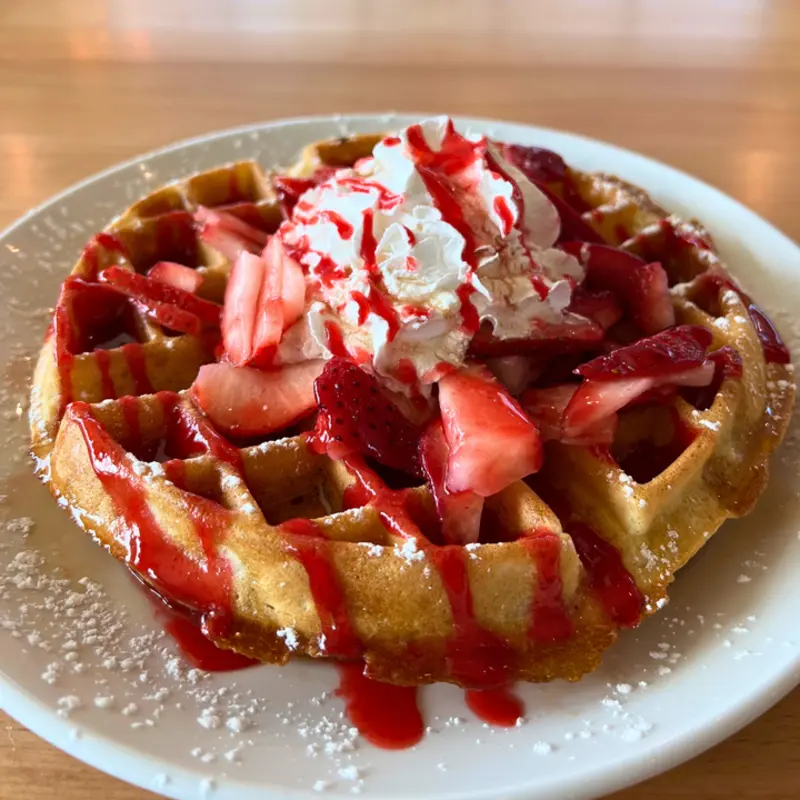 Strawberry Waffle
