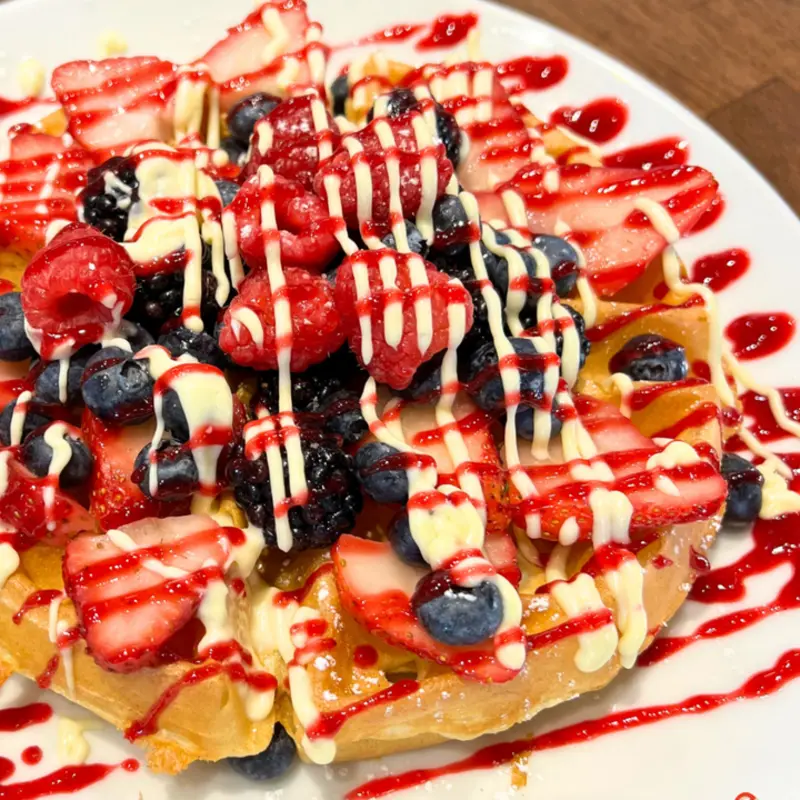 Very Berry Waffle at Stonebridge Diner