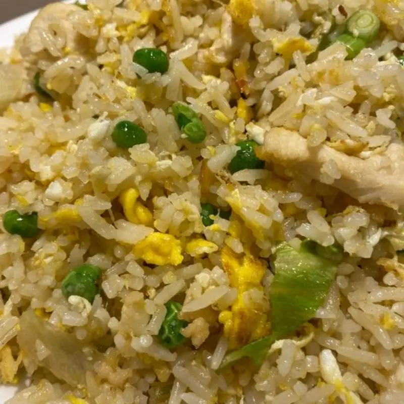 Salted Fish & Chicken Fried Rice 咸鱼鸡粒炒饭 #A1