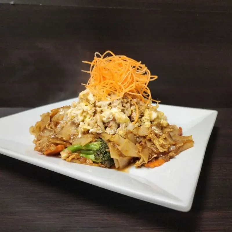 Pad Kee Mow (Drunken Noodles) at Bangkok At Beltline