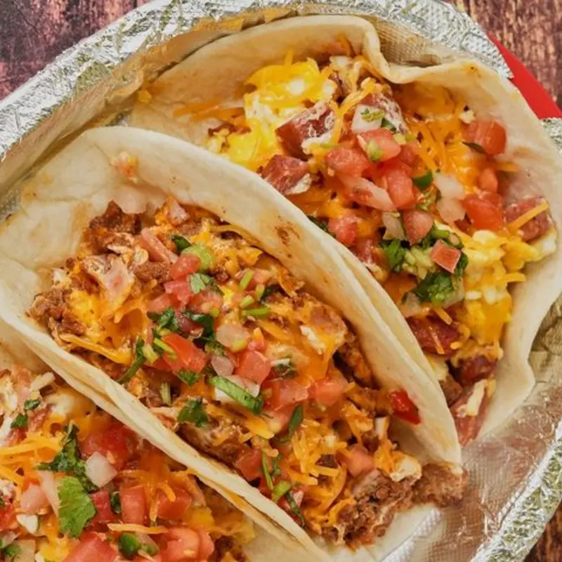 Breakfast Tacos at Tacos Y Mas - ARAPAHO