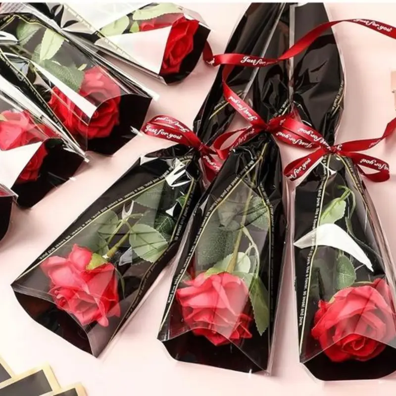 Add an Artificial Rose to Your Order at Daiquiri Xpress Mexican Taco Bar - Pearland