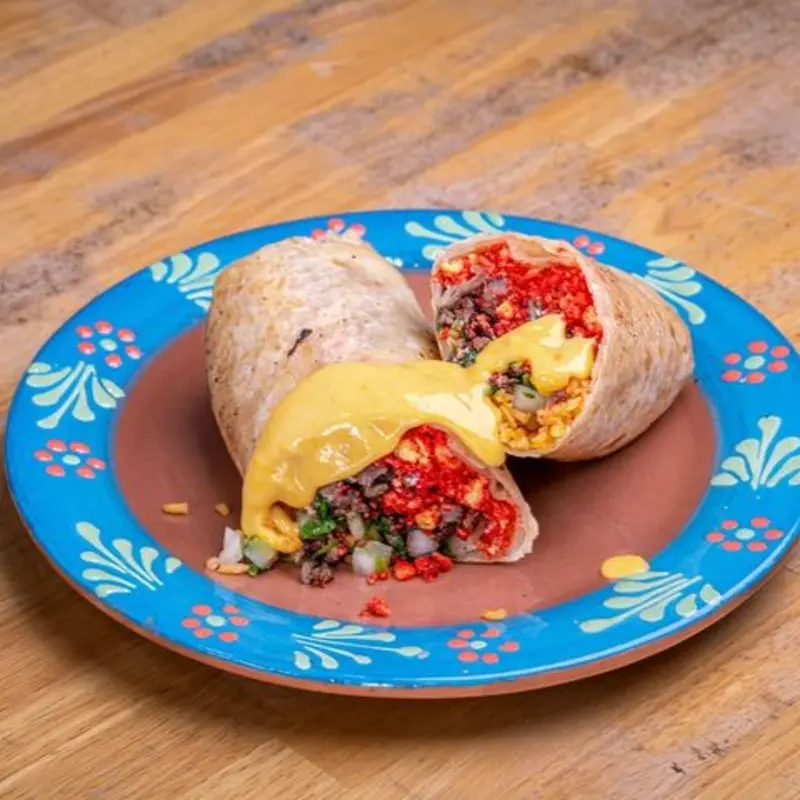 Burrito Fuego at Daiquiri Xpress Mexican Taco Bar - Pearland