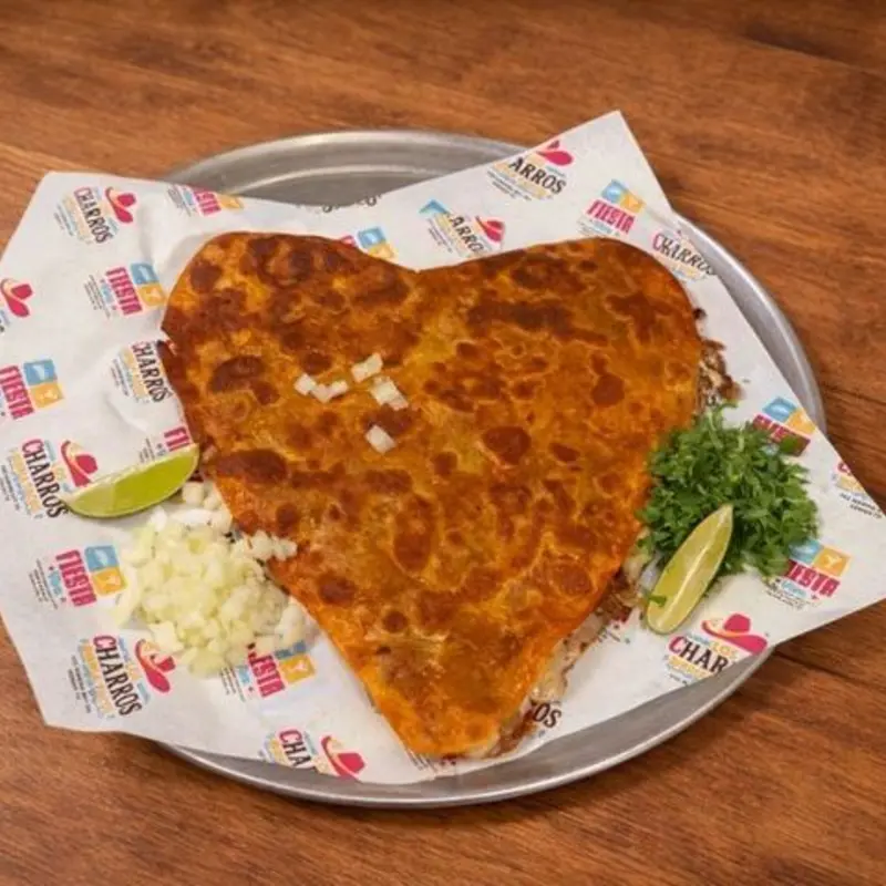 Heart Shaped Pizza Birria